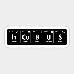 Chemistry Concert Sticker